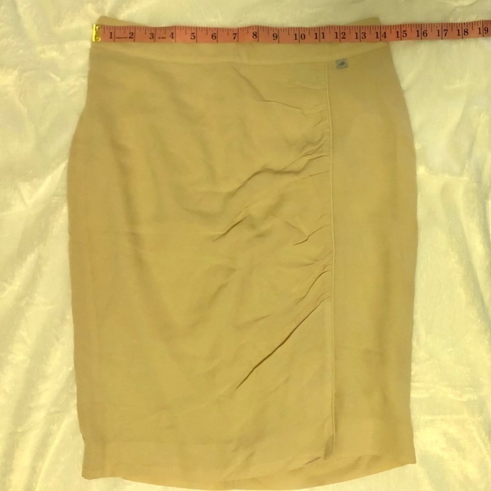 Apart Tan Pencil Skirt Size 4 - Picture 5 of 11